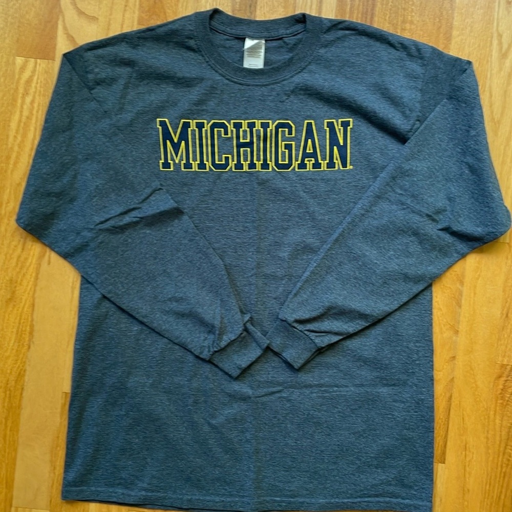 MICHIGAN TEE LONG SLEEVE